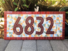Southwest Address Plaque, House Number Sign, Green Street Mosaics