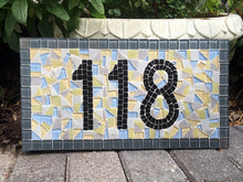 Outdoor House Numbers, House Number Sign, Green Street Mosaics