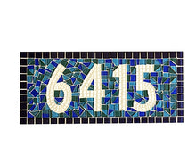 Moving Gift, House Number Sign, Green Street Mosaics