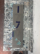 Custom Address Sign for David&nbsp; (4 digits + Turtles, Vertical)