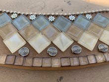 Custom Mosaic Mirror For Jill (Oval, 18 x 24" Overall), OVAL Mosaic Mirror, Green Street Mosaics 