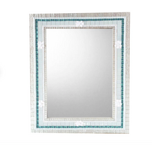 White Wall Mirror 17 x 19" - IN STOCK