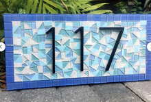 Outdoor House Number Plaque for Beach House