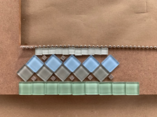 Custom Mirror for Ellie 46" x 34" Rectangle, Rectangular Mosaic Mirror, Green Street Mosaics 