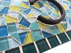 Mosaic House Number Sign, House Number Sign, Green Street Mosaics 