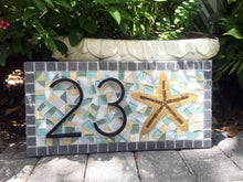 House Number Plaque, House Number Sign, Green Street Mosaics 