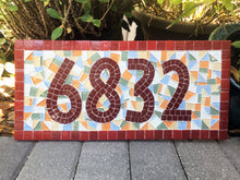 Southwest Address Plaque, House Number Sign, Green Street Mosaics 