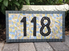 Outdoor House Numbers, House Number Sign, Green Street Mosaics 